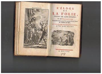 Erasme; M. Gueudeville (traducteur) - LÉloge de la Folie -, Antiek en Kunst