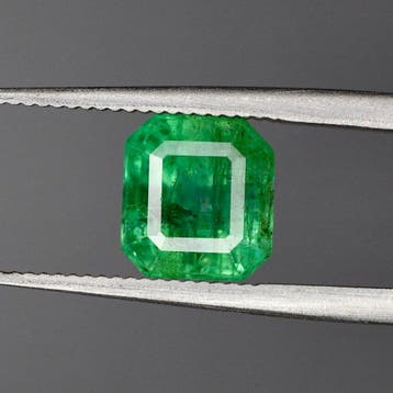 Groen Smaragd - 1.85 ct - International Gemological, Nieuw