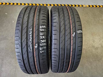 235/40/21 98H CONTINENTAL ECO CONTACT7 EV D24 6,8MM PROFIEL, Ophalen, Gebruikt, 21 inch, 235 mm