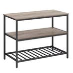 Keukeneiland 120×60 cm met 3 Planken en Metaalframe, Verzenden, Nieuw