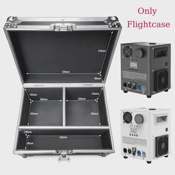 Robuuste Flightcase met Wielen voor 2 Special Effect Machine, Verzenden, Nieuw