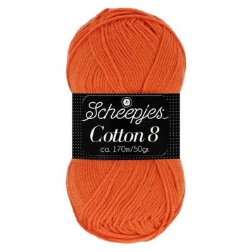 Scheepjes Cotton 8 - 716 - Haakgaren / Breigaren, Hobby en Vrije tijd, Ophalen of Verzenden, Nieuw, Breien of Haken, Wol of Garen
