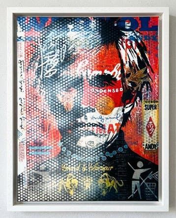 Jean Le Gall (1969) - 100% Hand Painted-Dis moi oui Andy