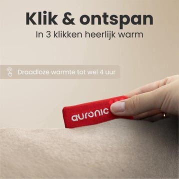 2dekans | Auronic Warmtekussen - Classic - 45x45 - Draadloos, Ophalen of Verzenden, Zo goed als nieuw