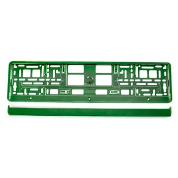 License Plate Frame - Green metalic, Verzenden, Nieuw