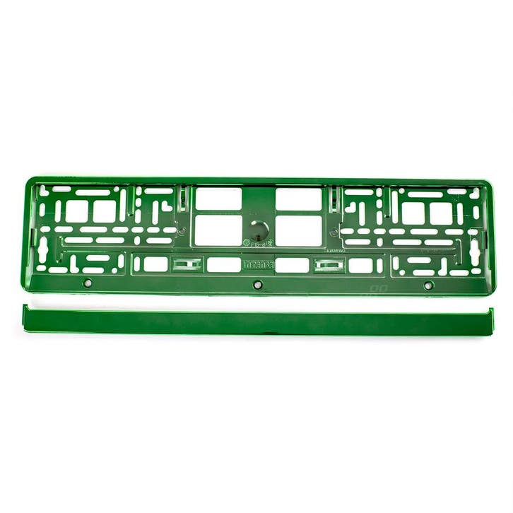 License Plate Frame - Green metalic, Auto-onderdelen, Overige Auto-onderdelen, Nieuw, Verzenden