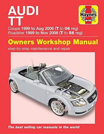 Audi TT (99 to 06) T to 56 Haynes Repair Manual, Verzenden
