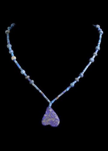 West-Aziatisch lapis lazuli Kralenketting (Zonder