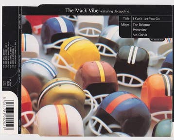 cd single - The Mack Vibe - I Cant Let You Go, Verzenden, Zo goed als nieuw