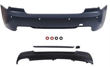 Carnamics Achterbumper | BMW 3-serie Cabrio 07-10 2-d (E93), Auto-onderdelen, Verzenden, Nieuw