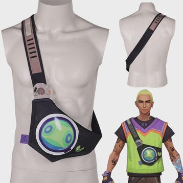 Valorant Gekko Schoudertas - Cosplay Accessoire & Messenger