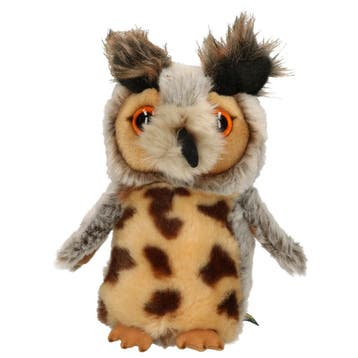 Ravensden Oehoe knuffel - pluche - 18 cm - vogel, Verzenden, Nieuw