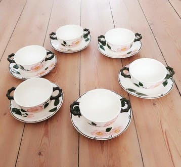 Villeroy & Boch - Tafelservies voor 6 (12) - Wild Roses -