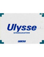 1995 FIAT ULYSSE INSTRUCTIEBOEKJE DUITS