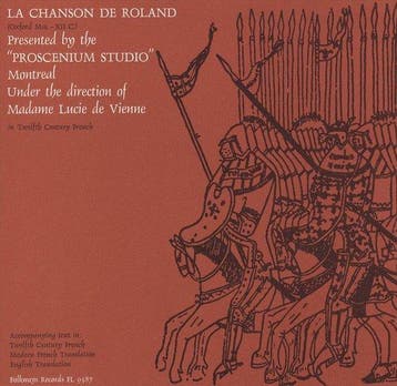 2dekans | Chanson de Roland [Folkways], Ophalen of Verzenden, Zo goed als nieuw