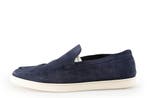 Van Lier Instappers in maat 43 Blauw, Kleding | Heren, Schoenen, Van Lier, Overige typen, Zo goed als nieuw, Verzenden