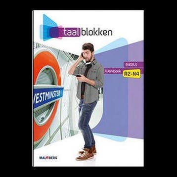 Taalblokken 3 leerwerkboek Engels B1 (mbo-4), 9789034597199, Boeken, Verzenden, Zo goed als nieuw, HBO