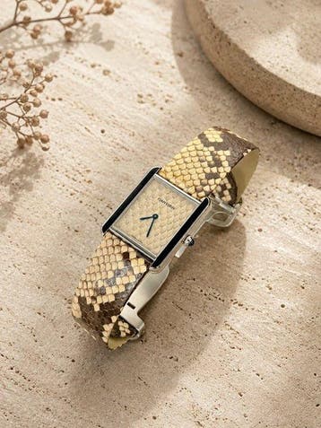 Cartier - Tank Solo Python - W5200021 - Unisex - 2010-2020, Nieuw