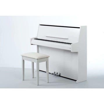 Oostendorp P1 Basic II ST PWH chroom digitale piano, Muziek en Instrumenten, Piano's, Nieuw, Wit, Piano