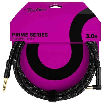 Boston GCRB-30A Prime Series woven jacket instrumentkabel, Ophalen of Verzenden, Nieuw