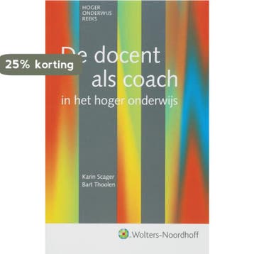 De docent als coach / Vast Boek / Hoger onderwijs, Verzenden, Zo goed als nieuw, Bart Thoolen