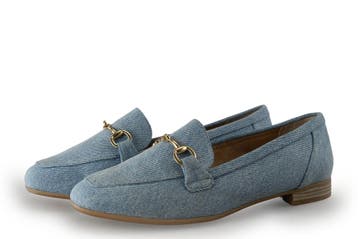 Marco Tozzi Loafers in maat 40 Blauw, Kleding | Dames, Schoenen, Overige typen, Marco Tozzi, Zo goed als nieuw, Verzenden