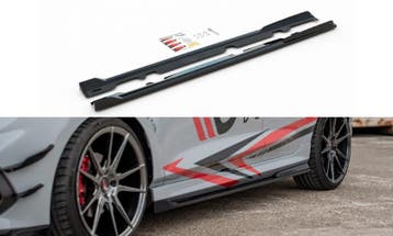Zijskirts Diffusers Ford Fiesta Mk8 ST / ST-Line V.3, Auto-onderdelen, Ophalen of Verzenden, Nieuw