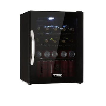 Mini Koelkast Bierkoelkast Drankkoelkast Koeler Zwart 60L, Zonder vriesvak, Refurbished, Ophalen of Verzenden, Minder dan 75 liter