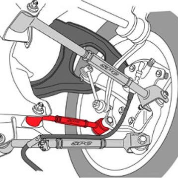SPC Performance 08-10 Honda Accord/09-10 Acura TSX/TL Rear, Ophalen of Verzenden, Nieuw