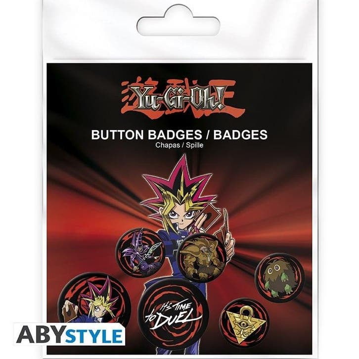 Yu-Gi-Oh! Yugi and Monsters Badge Pack (6x), Verzamelen, Film en Tv, Nieuw, Ophalen of Verzenden