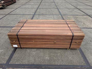 Azobé DAMWAND Planken tegen stuntprijzen!, Planken, Nieuw, Ophalen of Verzenden, Hardhout