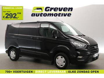 Ford Transit Custom 2.0 TDCI L1H1 | Airco | Cruise | 3, Euro 6, Zwart, Nieuw, Ford
