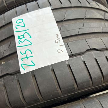 4 x Hankook Ventus S1 Evo3 275-35-20 Zomerbanden 5mm, Gebruikt, 275 mm, Ophalen of Verzenden, Band(en)