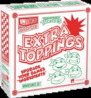 Unmatched Adventures: TMNT Extra Toppings Miniature Pack, Verzenden, Nieuw