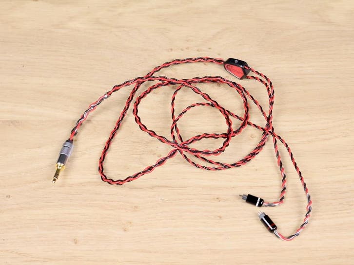 Crystal Cable Portable Dream Duet headphone cable - 3.5mm TR, Audio, Tv en Foto, Audiokabels en Televisiekabels, Overige kabels