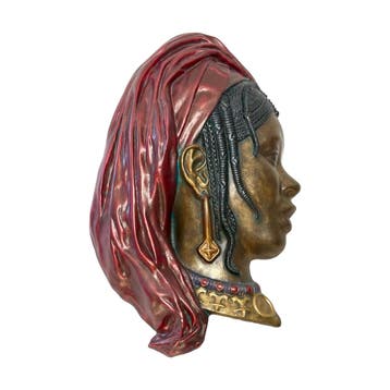 Muurdecoratie vrouw - Sahara Nomaden, Ophalen of Verzenden