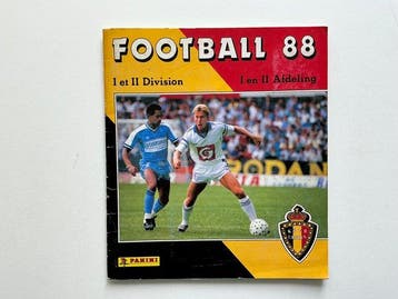 1988 Panini Enzo Scifo, Philippe Albert, Erwin Vandenbergh,, Nieuw