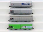 Minitrix N - o.a. 14932/15602 - Modeltrein goederenwagon (4), Nieuw