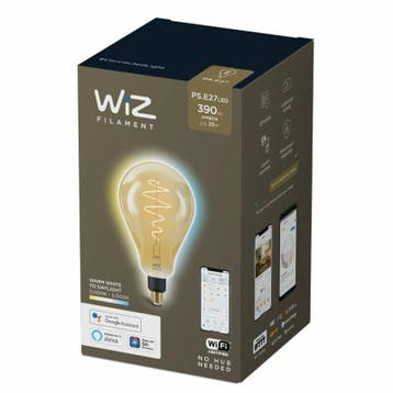 WiZ Slimme LED Verlichting XL E27 6.5W 390lm 2000K-5000K..., Ophalen of Verzenden, Nieuw