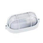 LED Tuinverlichting - Buitenlamp - Wand - Wit - E27 - Ovaal, Nieuw, Ophalen of Verzenden, Hanglamp, 50 tot 250 watt