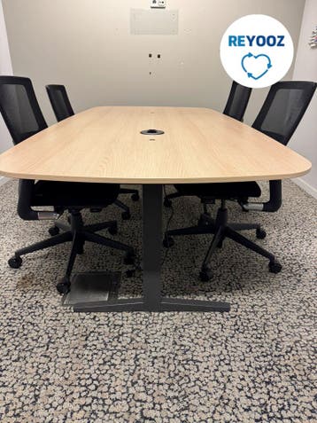 Ahrend Balance vergadertafel 240x100cm - rechthoek met r..., Nieuw in verpakking