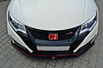 Maxton Front Racing Splitter V.1 HONDA CIVIC IX TYPE R, Verzenden