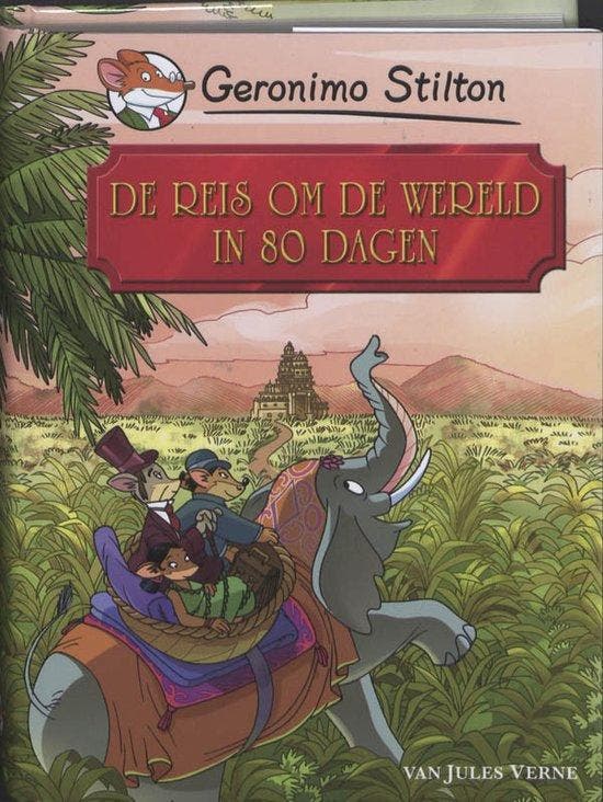 Boek De reis om de wereld in 80 dagen 9789085920854, Boeken, Overige Boeken, Zo goed als nieuw, Verzenden