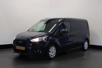 Ford Transit Connect 1.5 EcoBlue L2 100PK Automaat EURO 6, Automaat, Stof, Gebruikt, Blauw