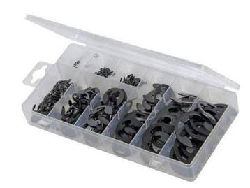 Veiling - Assortiment E-clip Borgringen 300-delig, Nieuw
