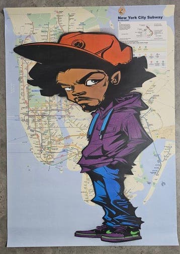 Jinks Kunst - BOB - NYC Subway Map
