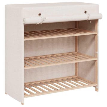 Schoenenkast wit 79cm - Retourdeal 53% Korting, Ophalen of Verzenden, Gebruikt, Modern