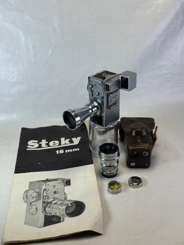 Riken Steky III b met veel extra’s Subminiatuur camera, Nieuw