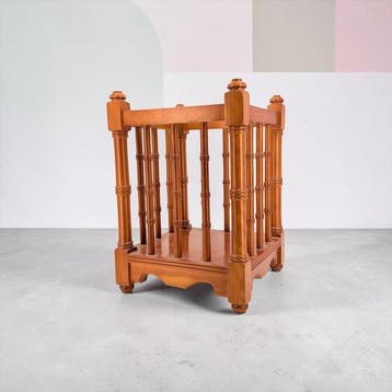 Jardinière - gedraaid - Hout