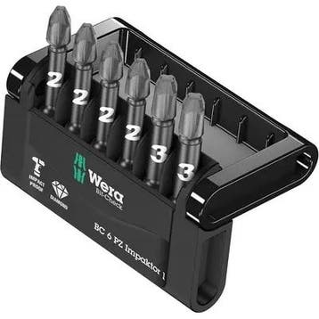 Wera Bit-Check 6 PZ Impaktor Mini-Check 3, Verzenden, Nieuw